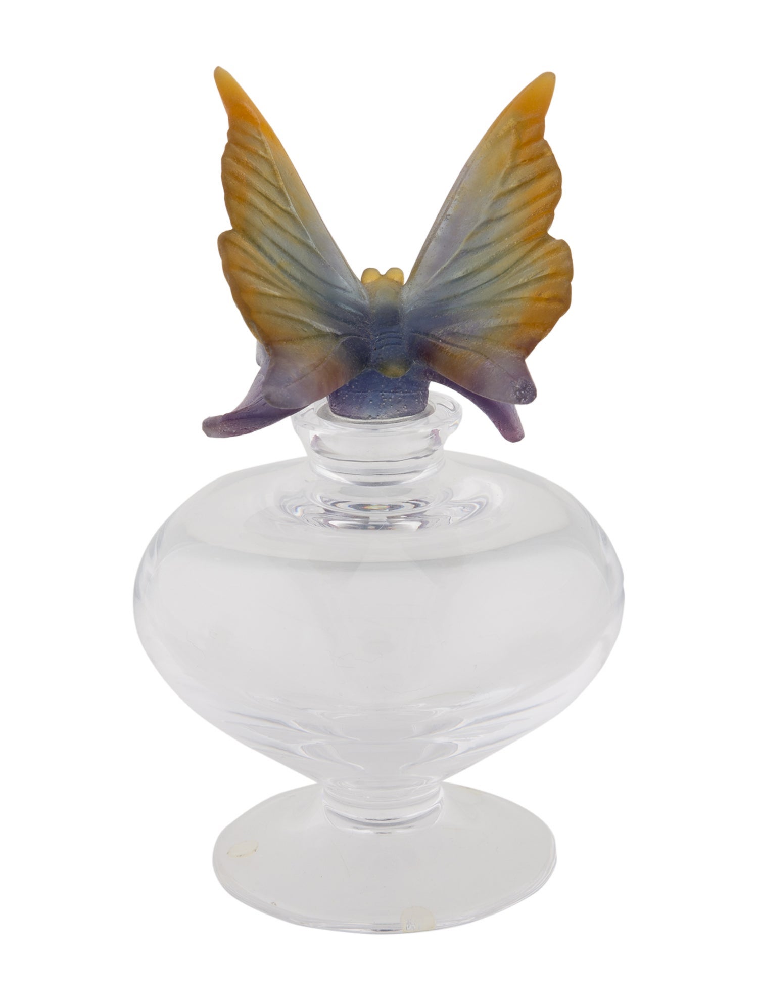 Daum Pâte de Verre Butterfly Perfume Bottle