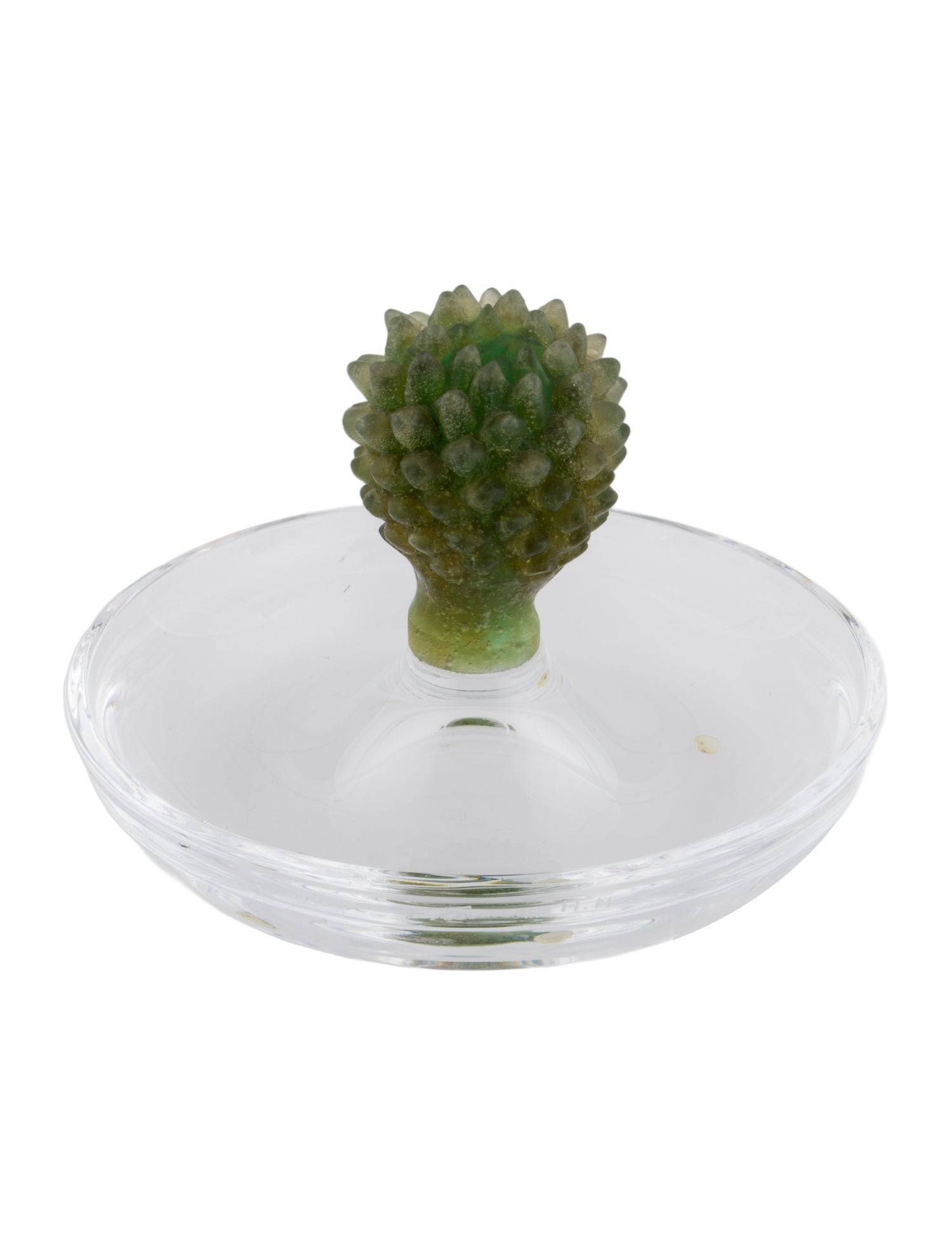 Daum Pâte-de-Verre Cactus Ring Dish