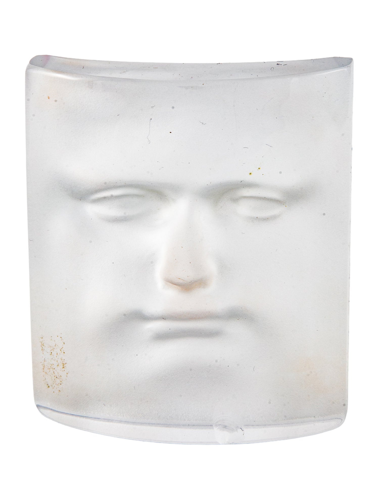 Daum Roy Adzak 'Mask' Figurine