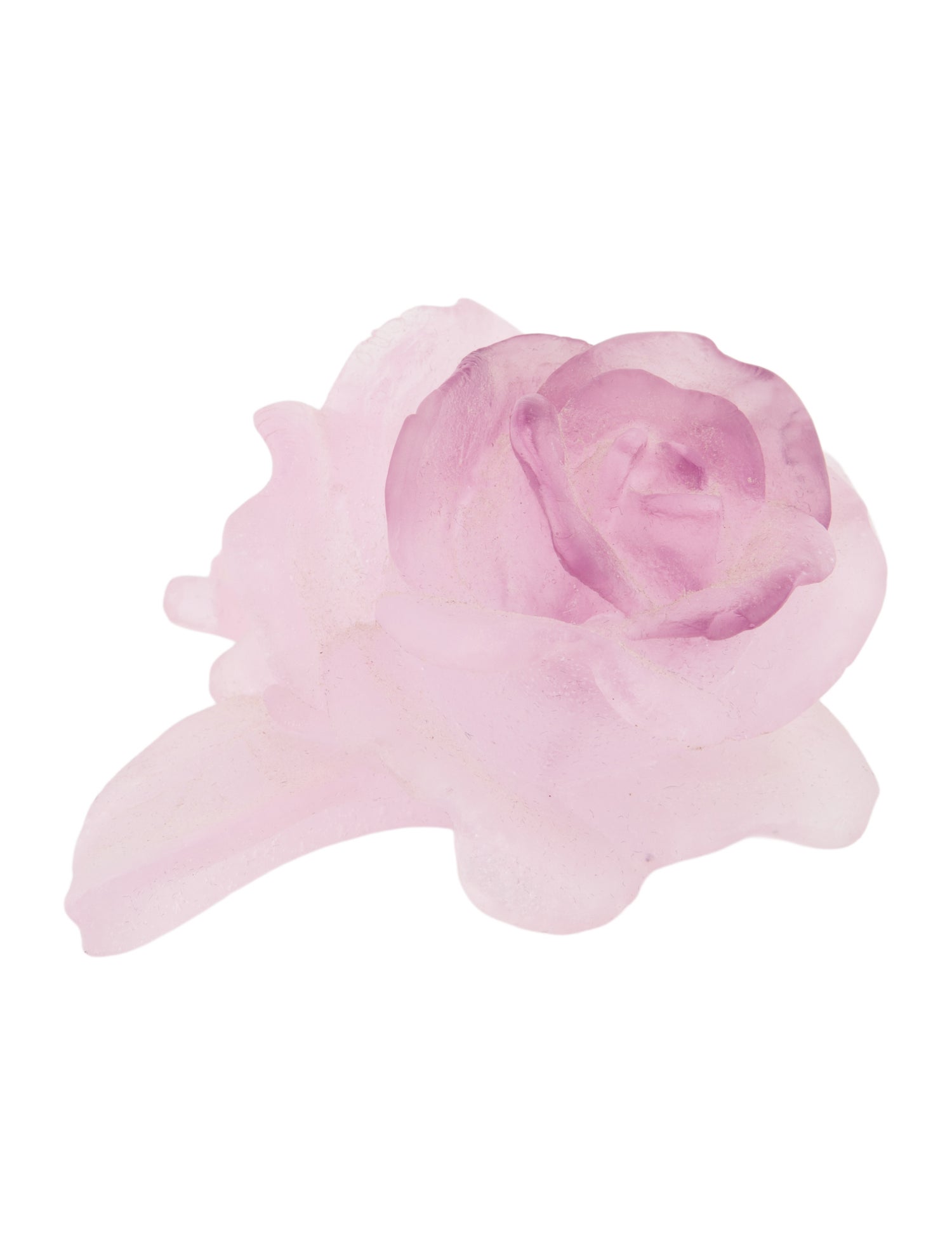 Daum Pâte de Verre Mini Rose