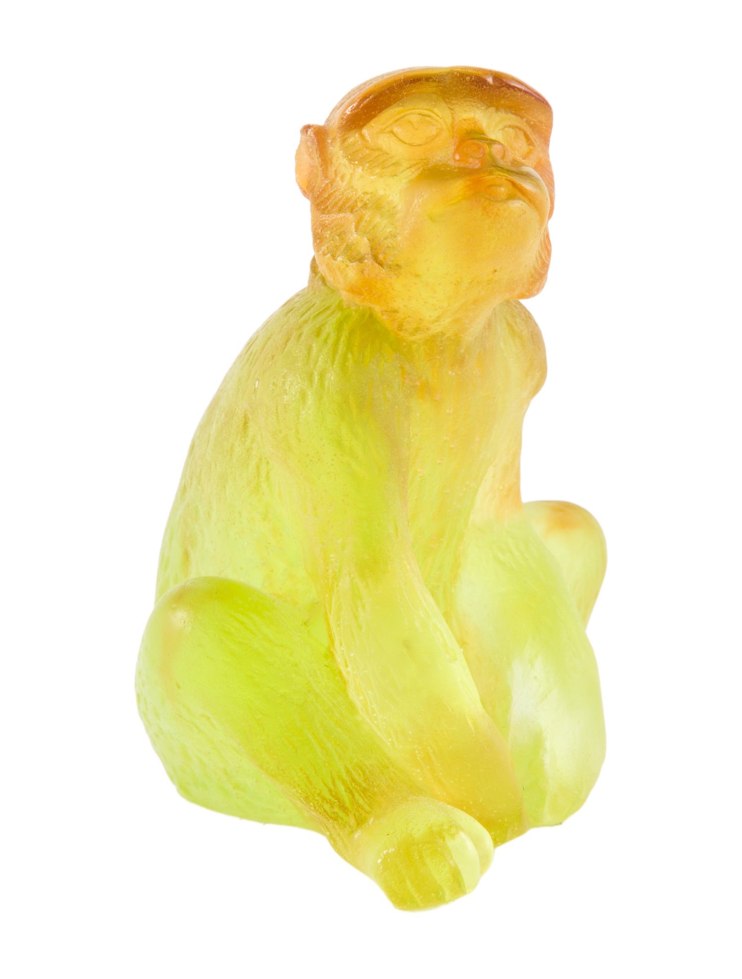 Daum Pate De Verre Crystal Figurine