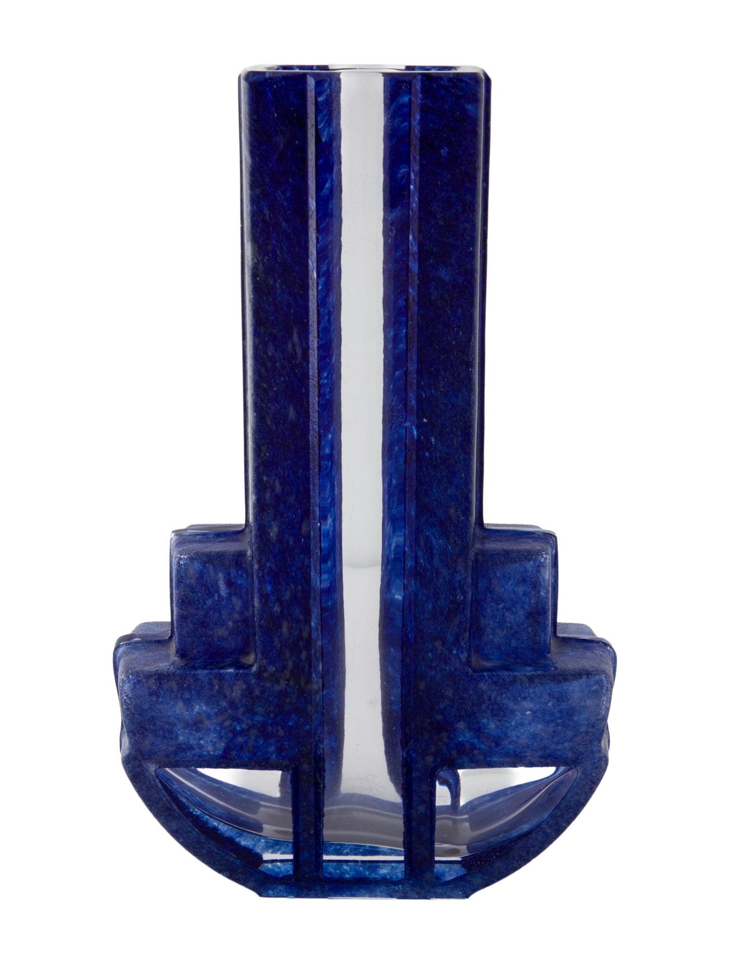 Daum Crystal Art Deco Vase