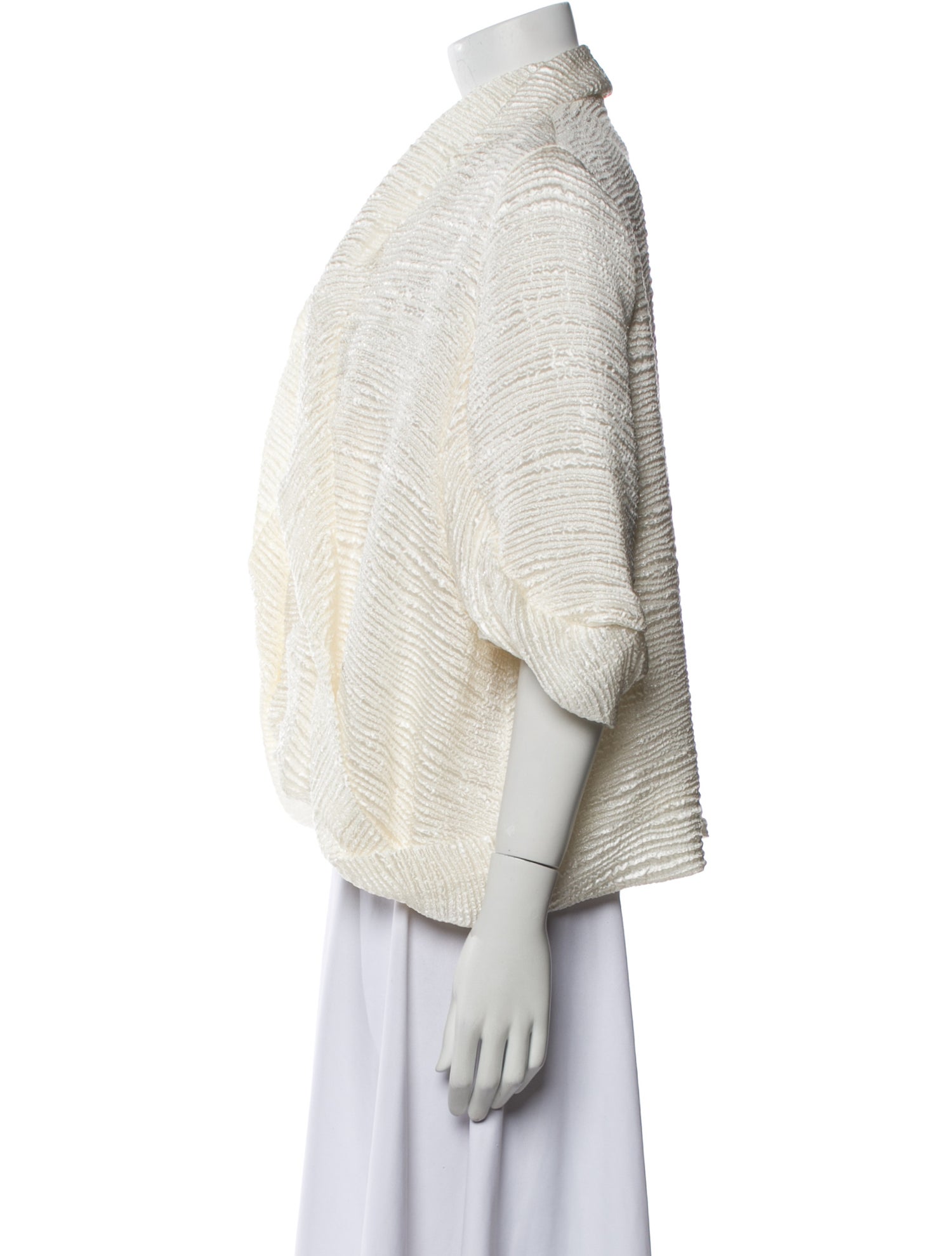 David Szeto Silk Tweed Pattern Jacket