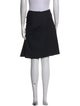 David Szeto Wool Knee-Length Skirt