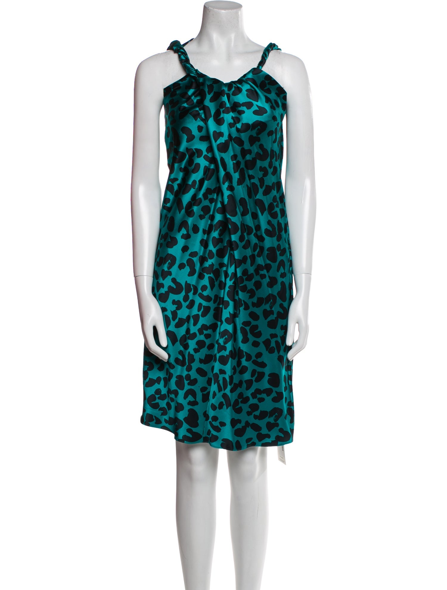 David Szeto Silk Mini Dress