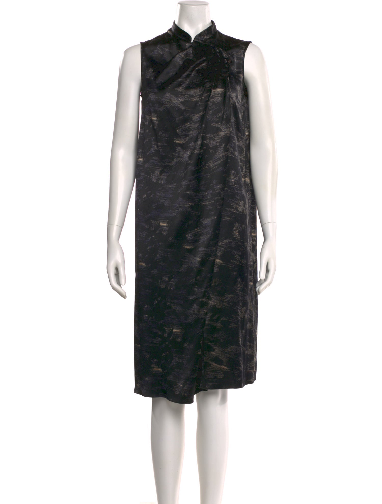David Szeto Silk Knee-Length Dress