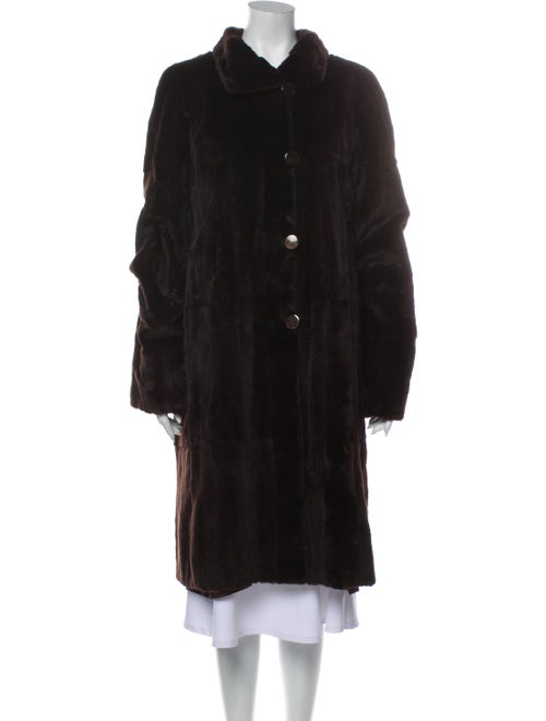 David Goodman Reversible. Fur Coat Brown