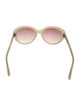 David Goodman Cat-Eye Gradient Sunglasses