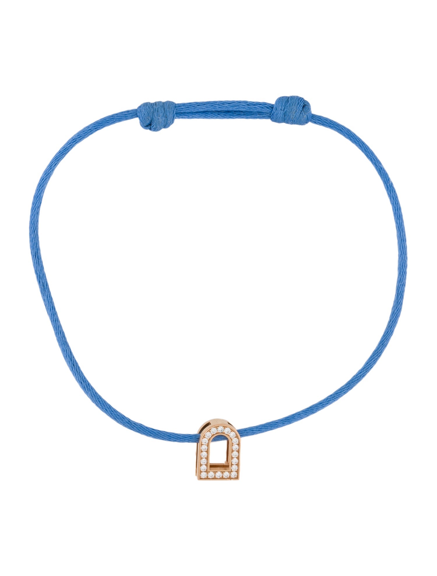 Davidor 18K Diamond L'Arc Voyage Charm PM Bracelet