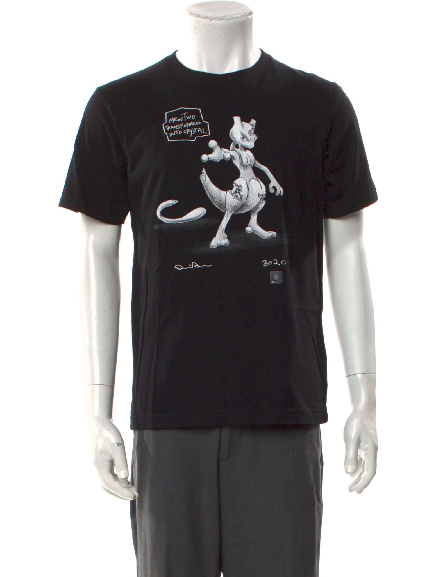 Daniel Arsham x Pokemon Graphic Print Crew Neck T-Shirt w/ Tags