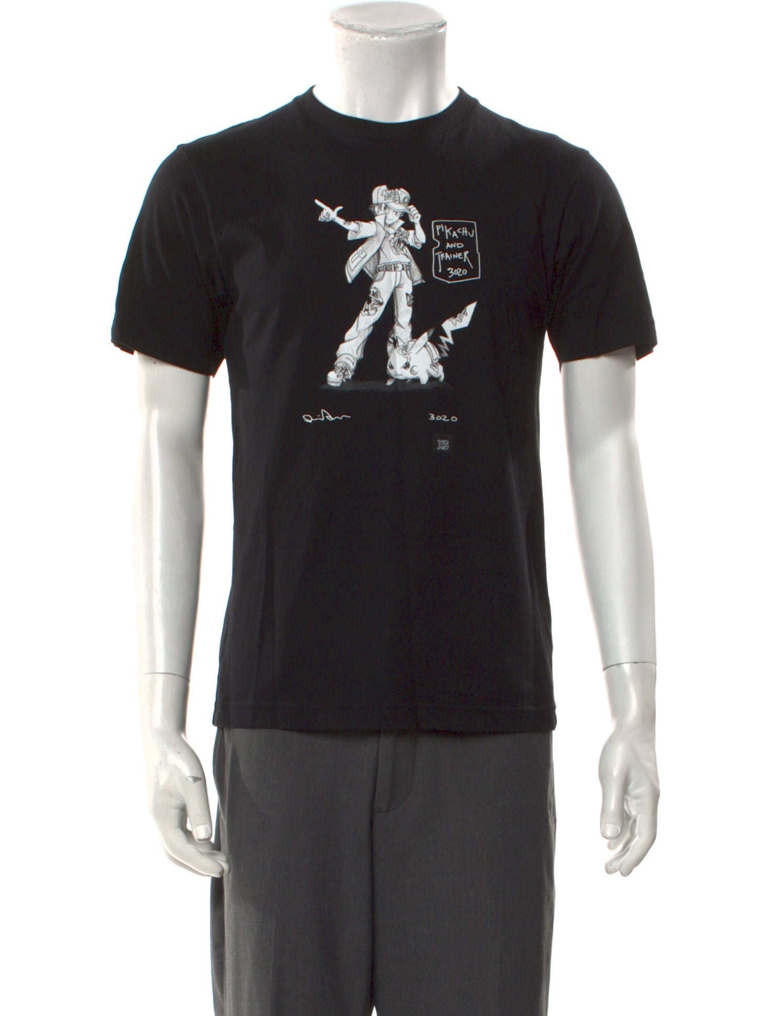 Daniel Arsham x Pokemon Graphic Print Crew Neck T-Shirt w/ Tags