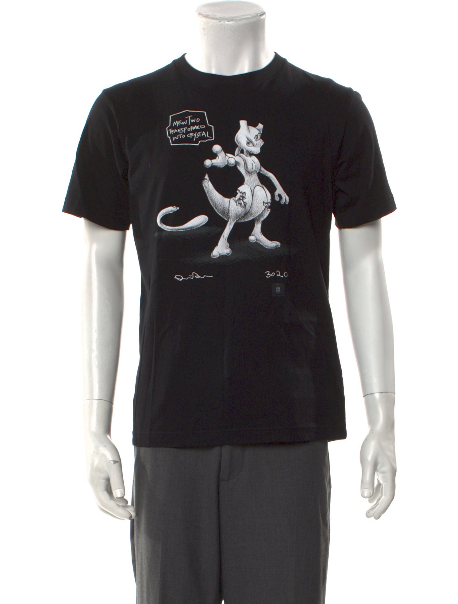 Daniel Arsham x Pokemon Graphic Print Crew Neck T-Shirt w/ Tags