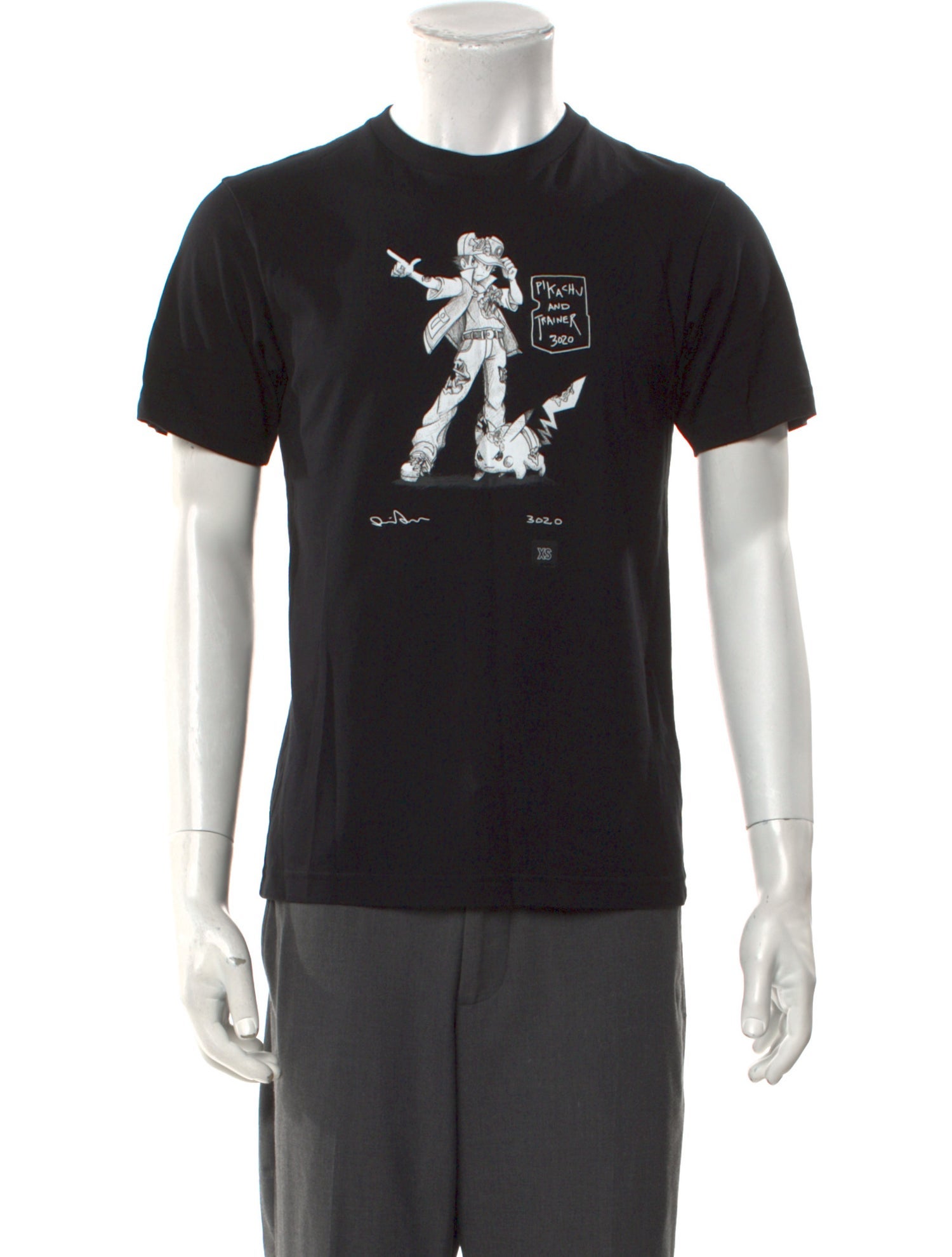 Daniel Arsham x Pokemon Graphic Print Crew Neck T-Shirt w/ Tags