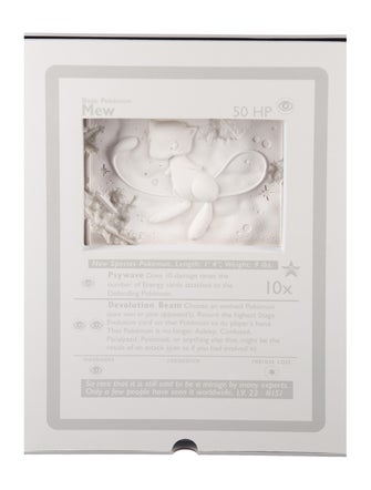 Daniel Arsham x Pokemon Crystalized Mew Card Sculpture