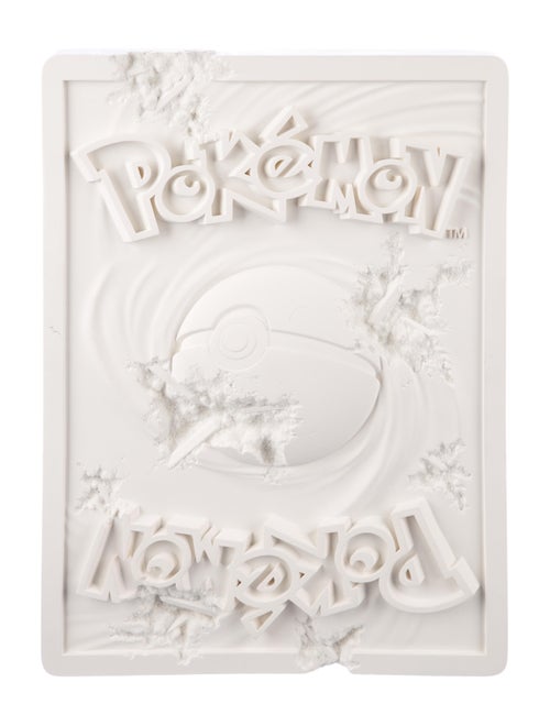 Daniel Arsham x Pokemon Crystalized Mew Card Sculpture