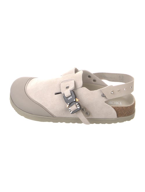 DIOR x Birkenstock Tokio Suede Slippers