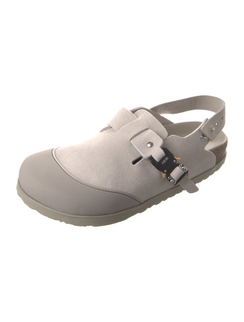 DIOR x Birkenstock Tokio Suede Slippers