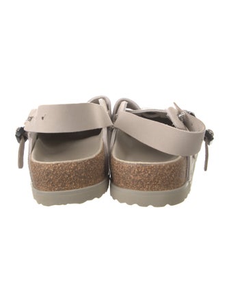 DIOR x Birkenstock Tokio Suede Slippers