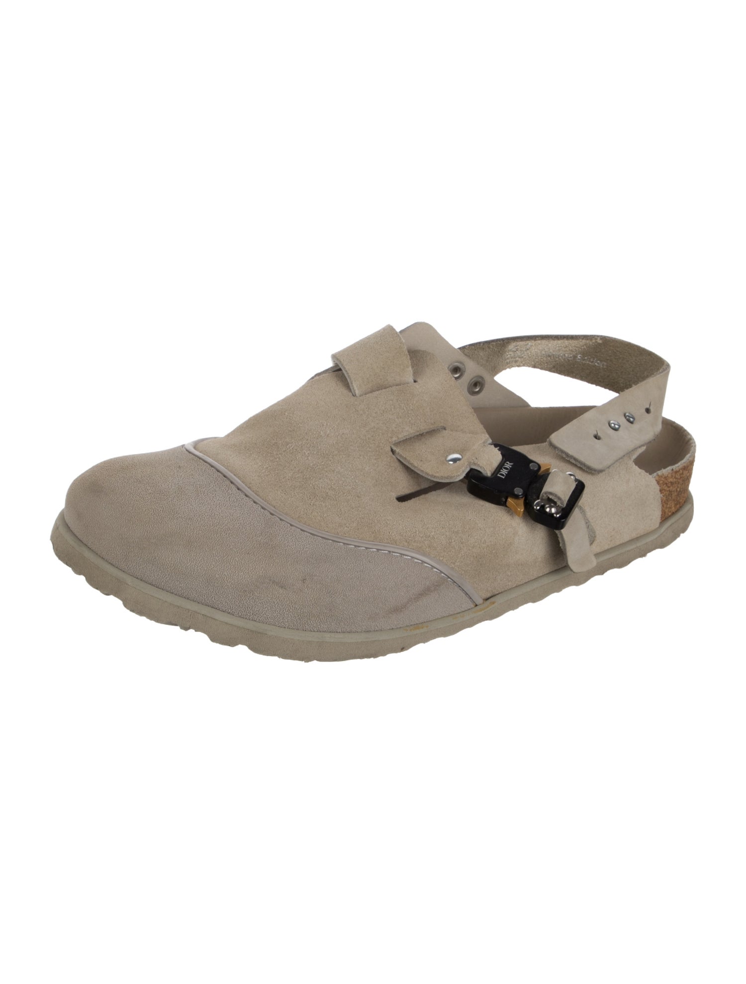 DIOR x Birkenstock 2022 Tokio Mule 'Greige' Sandals