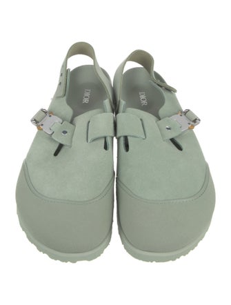 DIOR x Birkenstock Suede Boat Shoes