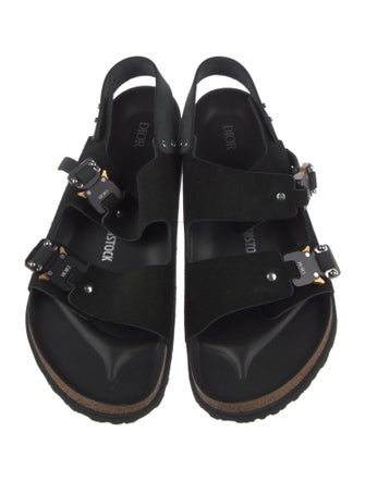 DIOR x Birkenstock Suede Sandals