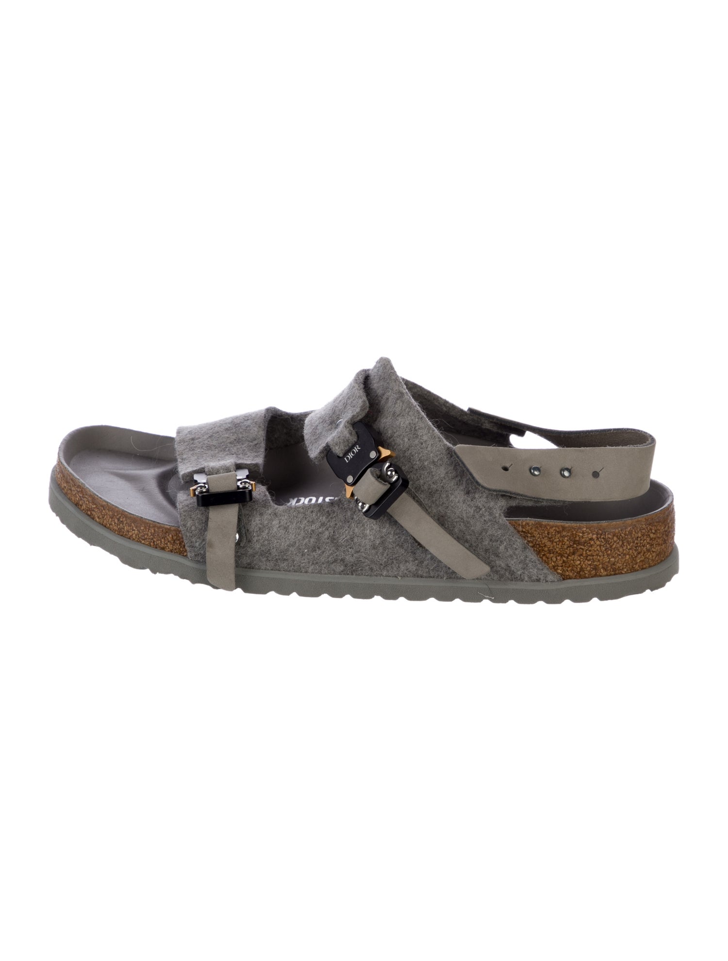DIOR x Birkenstock Wool Slides