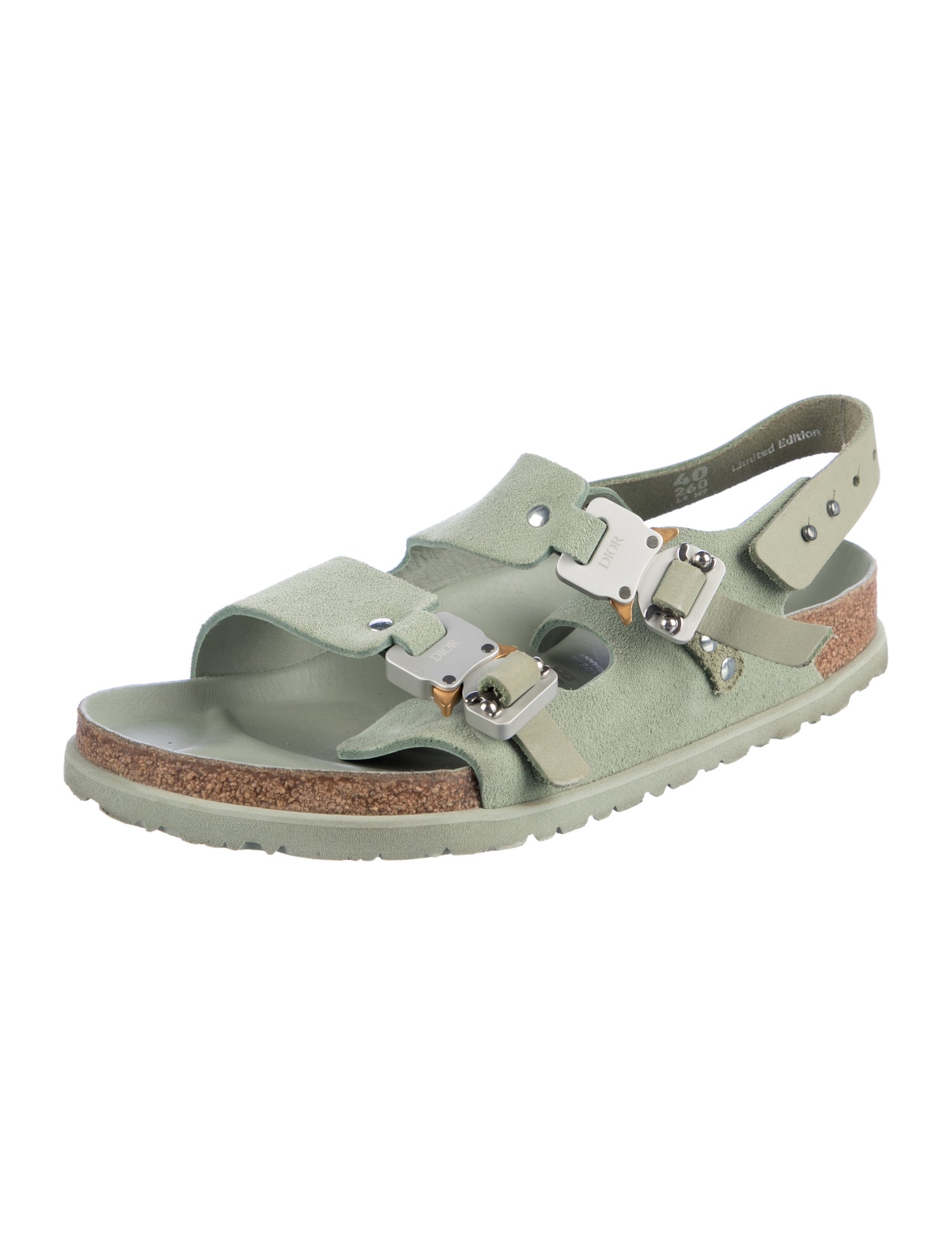 DIOR x Birkenstock Suede Sandals