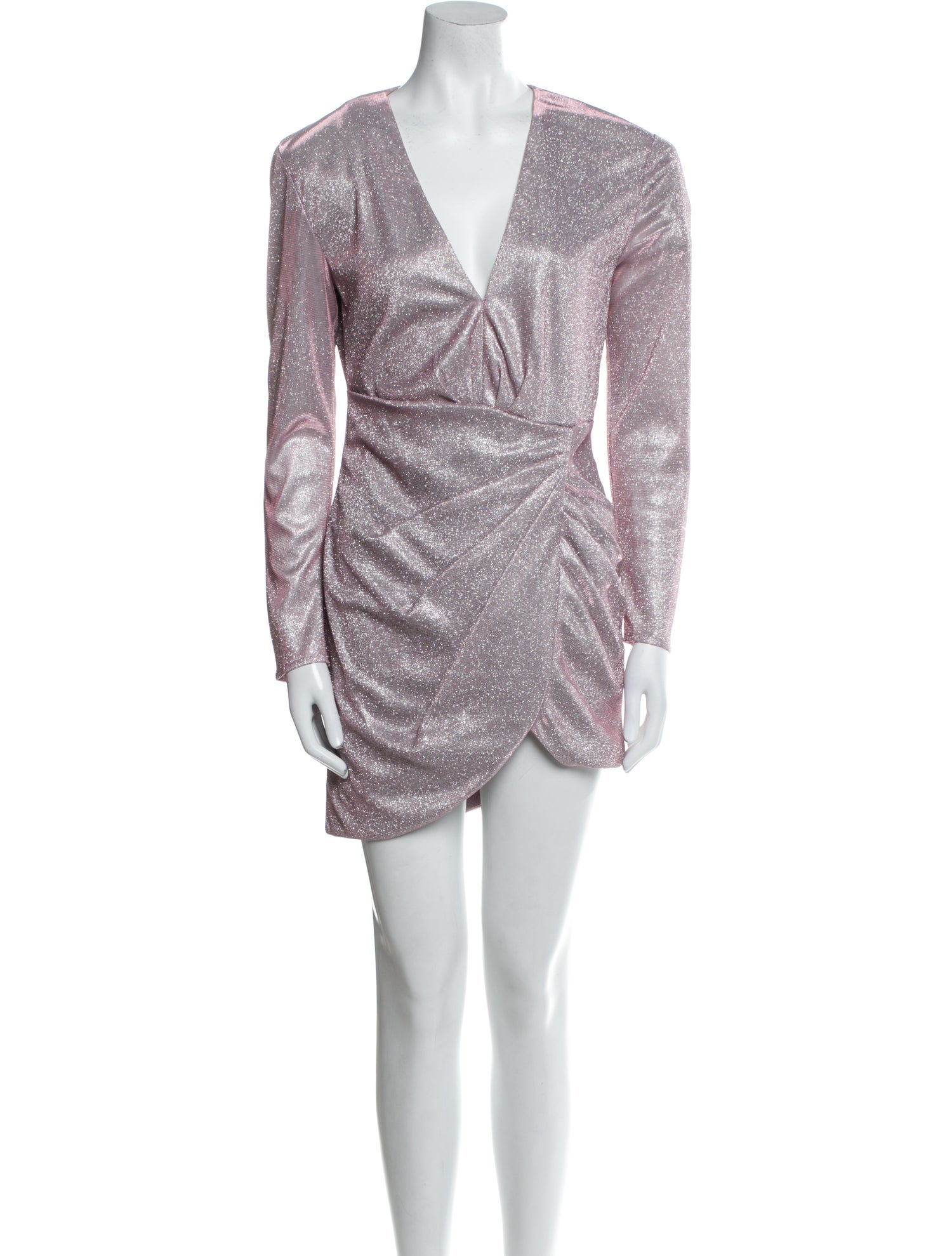 Daniele Carlotta V-Neck Mini Dress