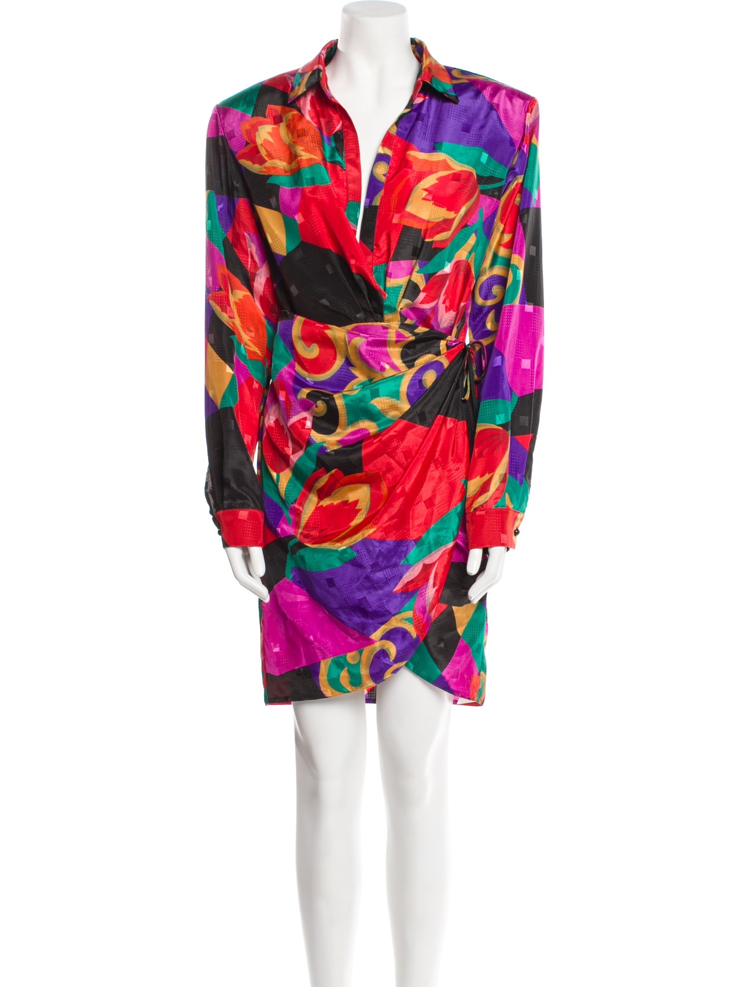 Daniele Carlotta Printed Mini Dress