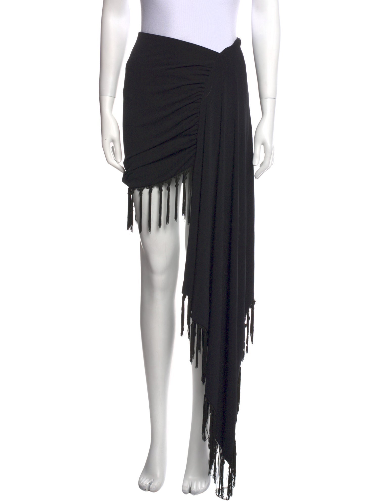 Daniele Carlotta Pleated Accents Long Skirt