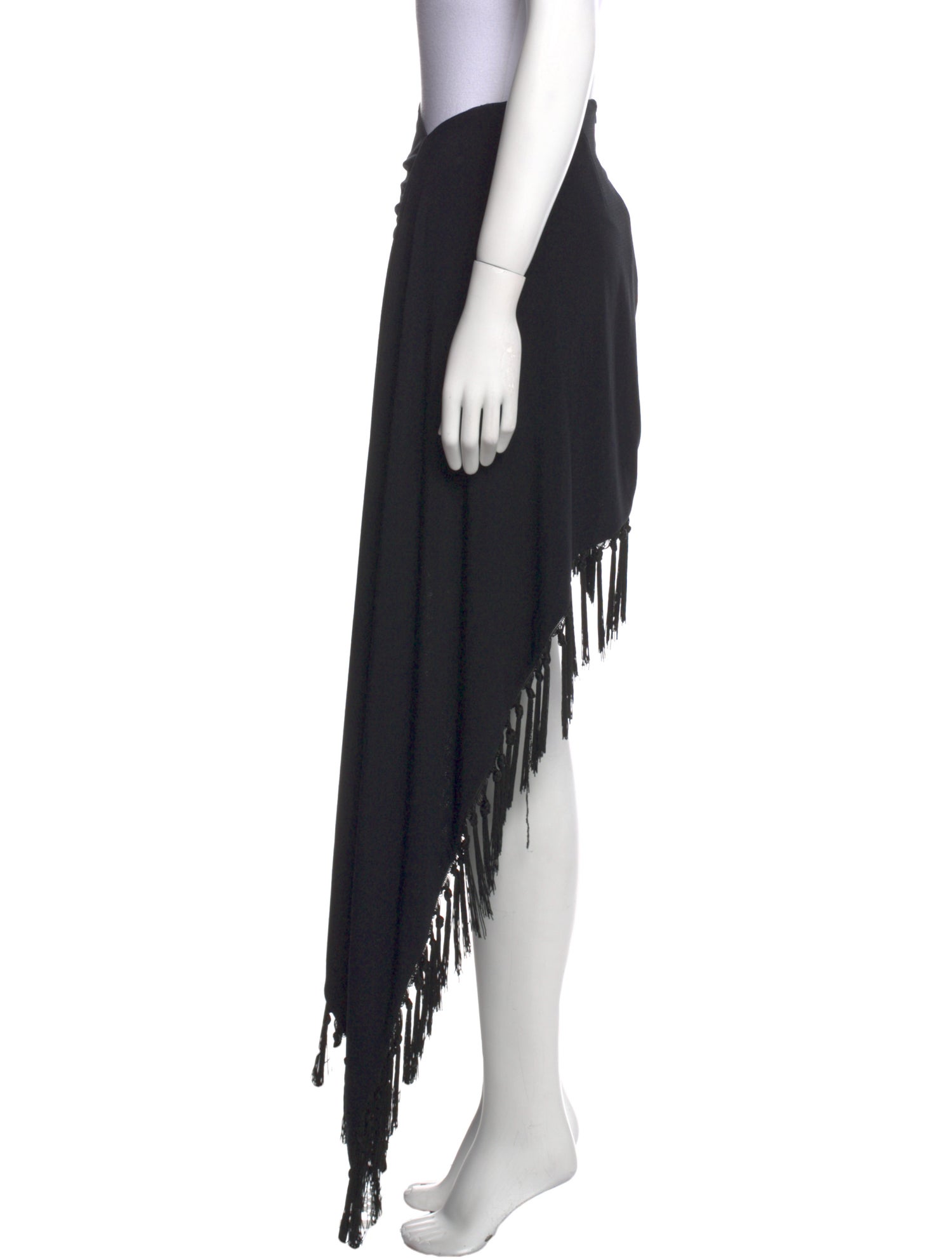 Daniele Carlotta Pleated Accents Long Skirt