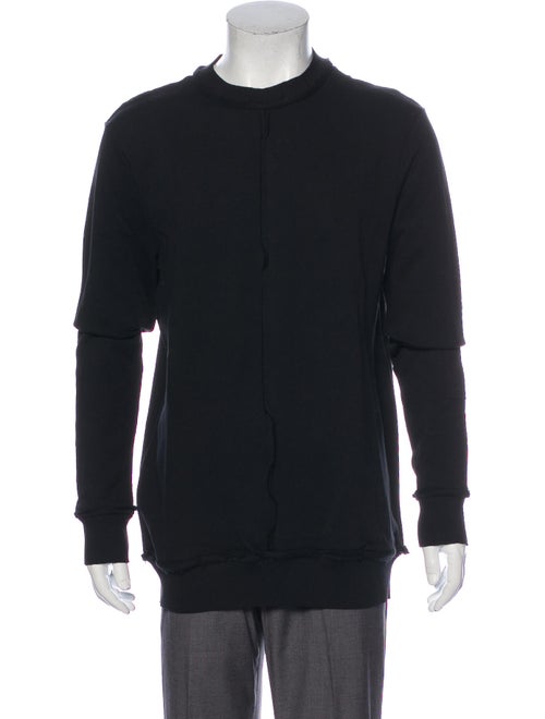 Damir Doma Crew Neck Long Sleeve Sweatshirt Black