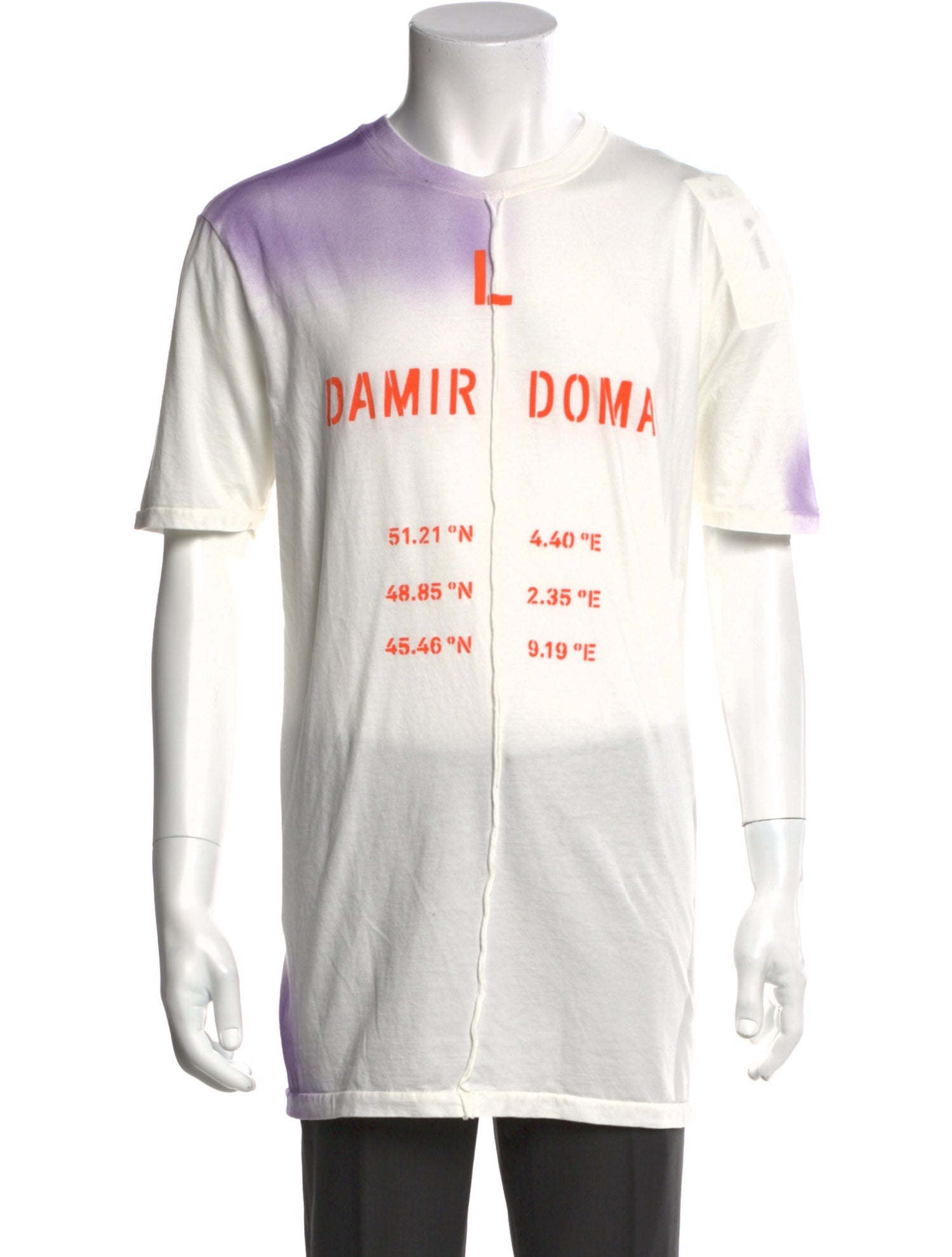 Damir Doma Graphic Print Crew Neck T-Shirt