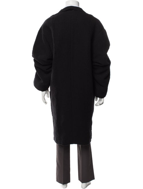 Damir Doma Virgin Wool Graphic Print Overcoat