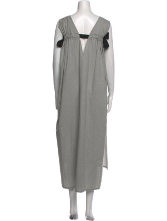 Damir Doma Plaid Print Midi Length Dress