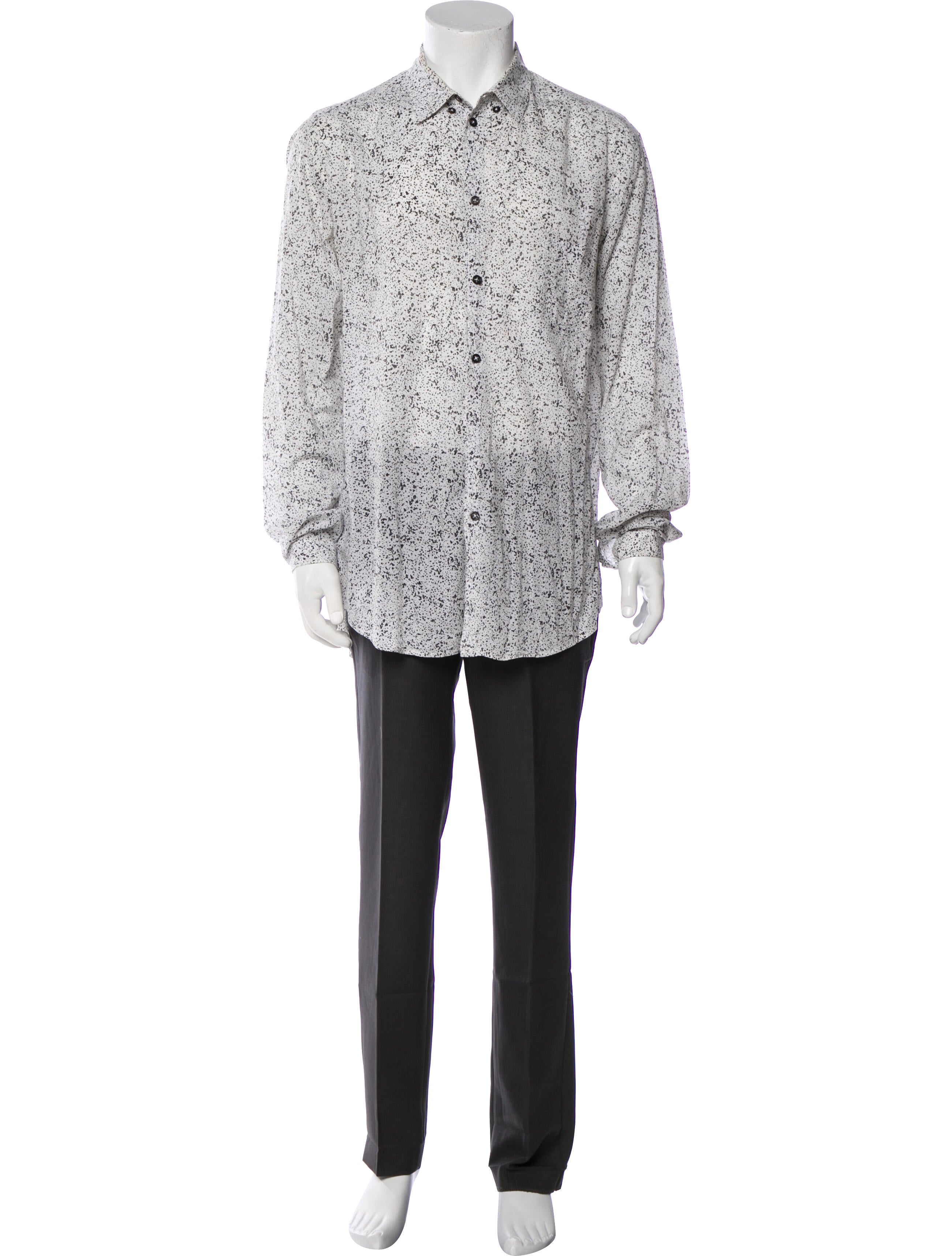 Damir Doma Printed Long Sleeve Shirt