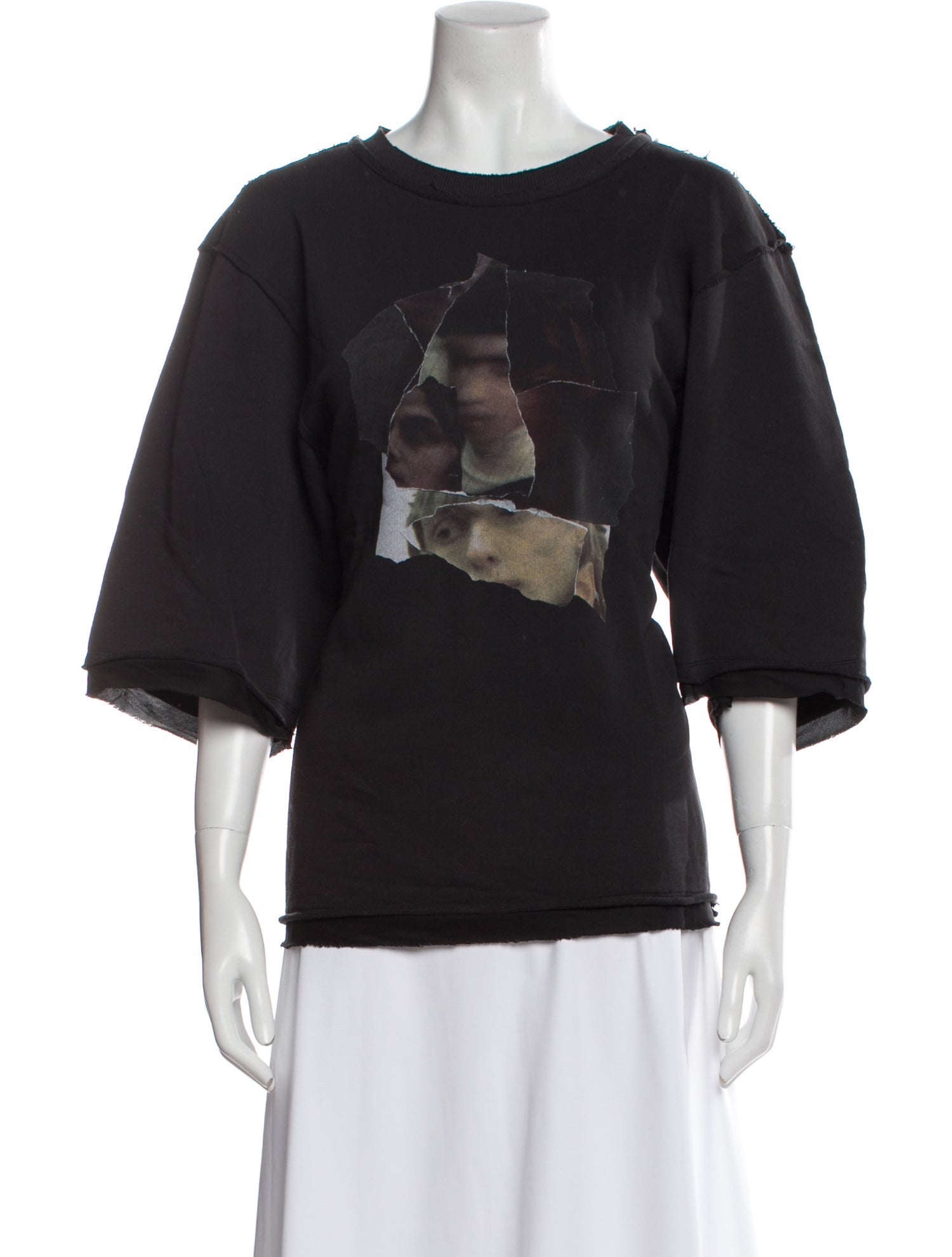Damir Doma Graphic Print Crew Neck Sweatshirt