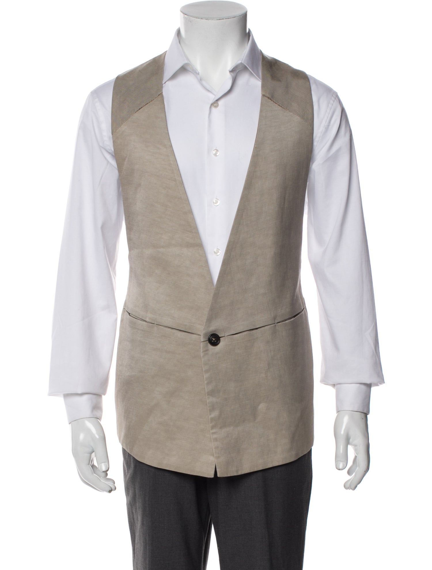 Damir Doma Linen Suit Vest
