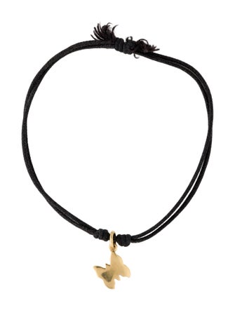 Dodo 18K Butterfly Charm Bracelet