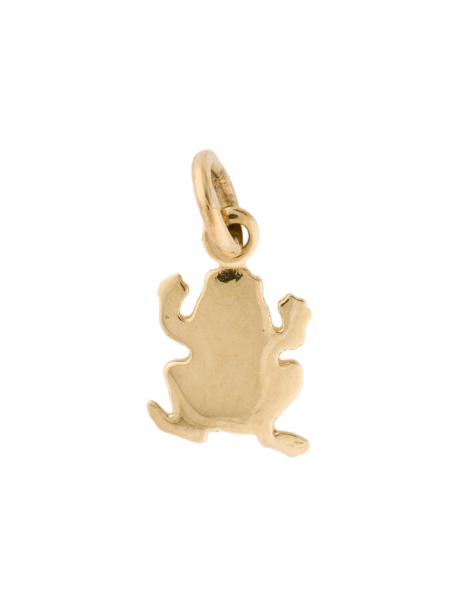 Dodo 18K Frog Charm Pendant