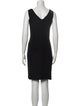 Donald Deal V-Neck Knee-Length Dress