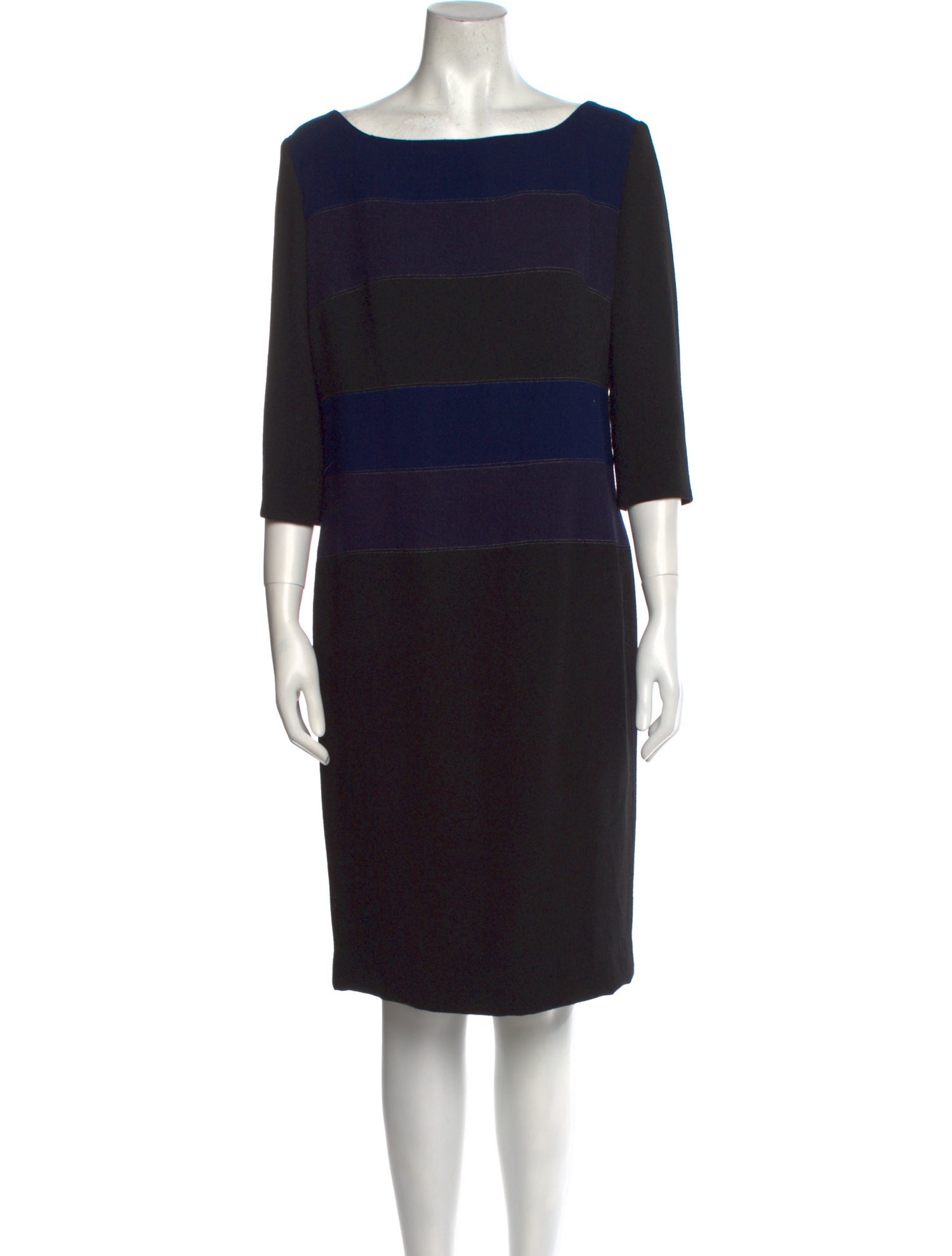 Donald Deal Wool Knee-Length Dress