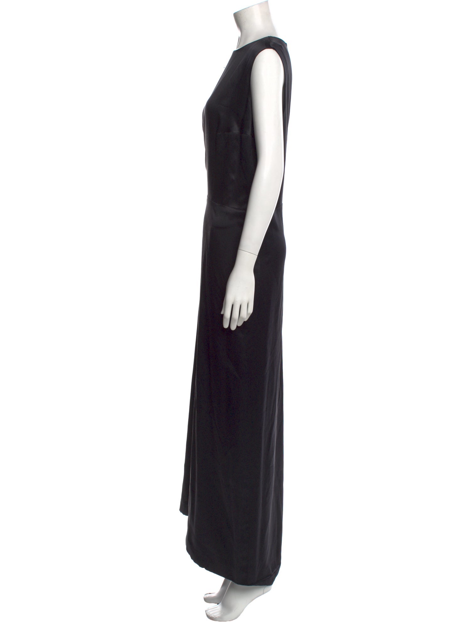 Donald Deal Crew Neck Long Dress
