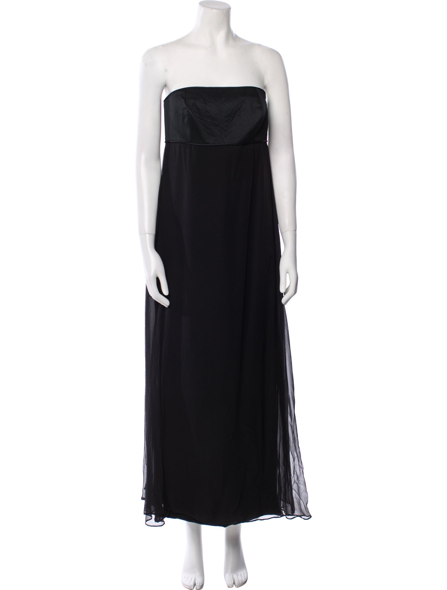 Donald Deal Silk Midi Length Dress