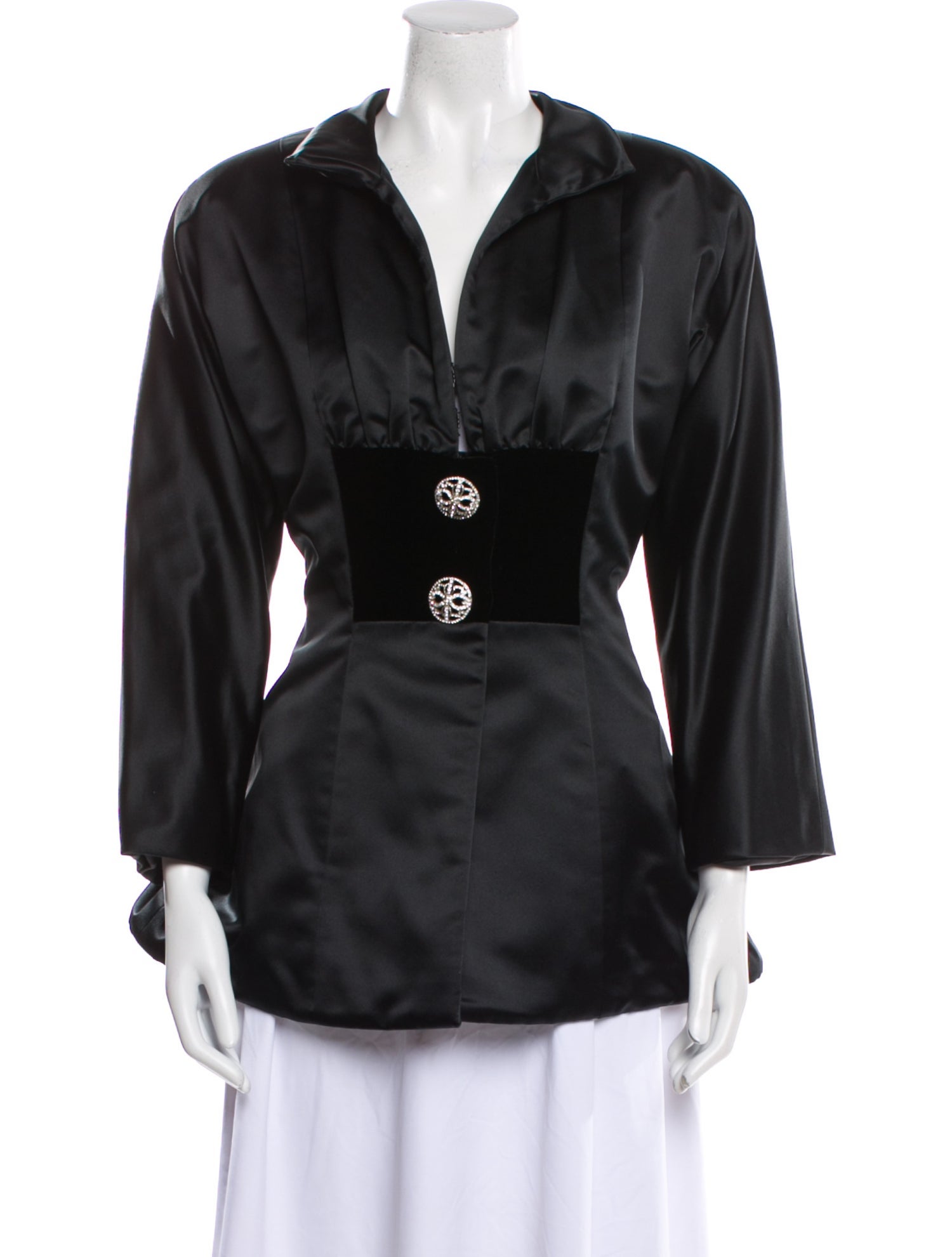 Donald Deal Silk Trench Coat