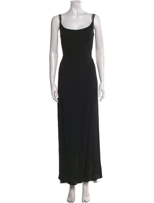 Donald Deal Silk Long Dress