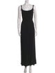 Donald Deal Silk Long Dress