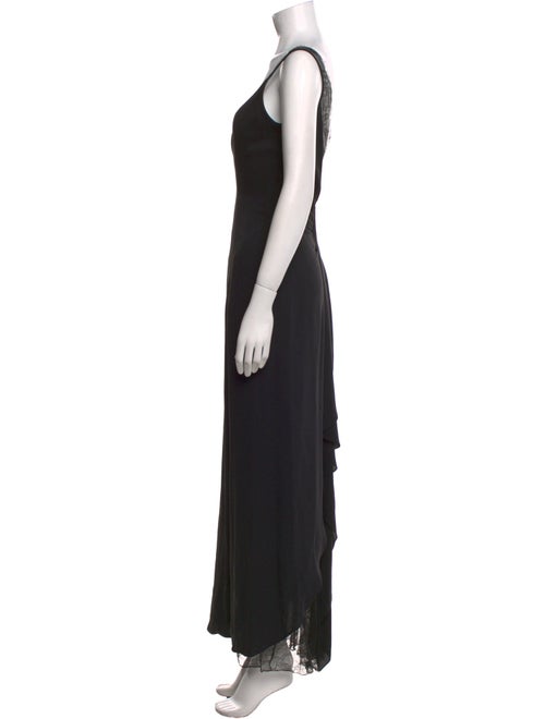 Donald Deal Silk Long Dress