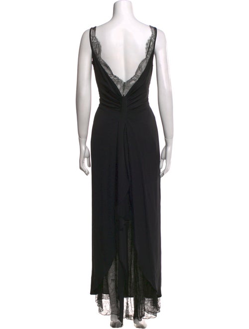 Donald Deal Silk Long Dress