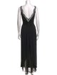 Donald Deal Silk Long Dress